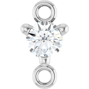 Platinum Petite Pav���� 1/10 CT Lab-Grown Diamond Link