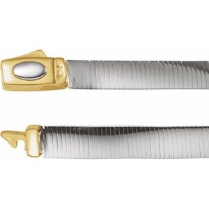 3 mm Reversible Omega Chain