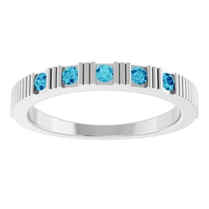 Birthstone Stackable Ring