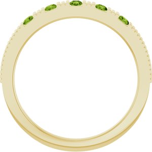 Birthstone Stackable Ring