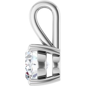 Sterling Silver 9x7 mm Oval Charm/Pendant Mounting – image 5