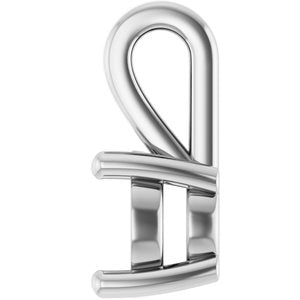Sterling Silver 6 mm Round Charm/Pendant Mounting – image 6