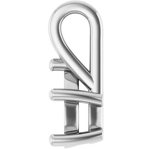 14K White Gold 8x5 mm Pear Charm/Pendant Mounting – image 6