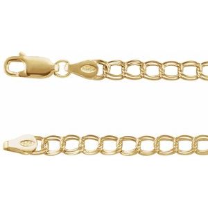 4 mm Double Link Curb Chain