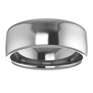 Cobalt 7 mm Comfort-Fit Standard Weight European-Style Band Size 11.5