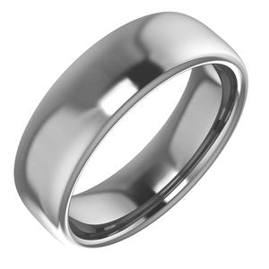 Cobalt 6 mm Comfort-Fit Standard Weight European-Style Band Size 10