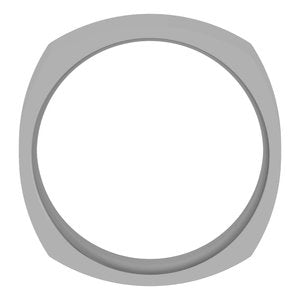 Cobalt 7 mm Comfort-Fit Square Band Size 7