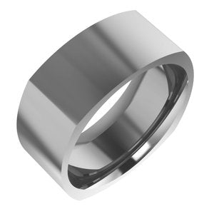 Cobalt 8 mm Comfort-Fit Square Band Size 7
