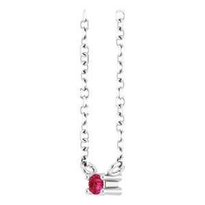 Birthstone Bar Necklace