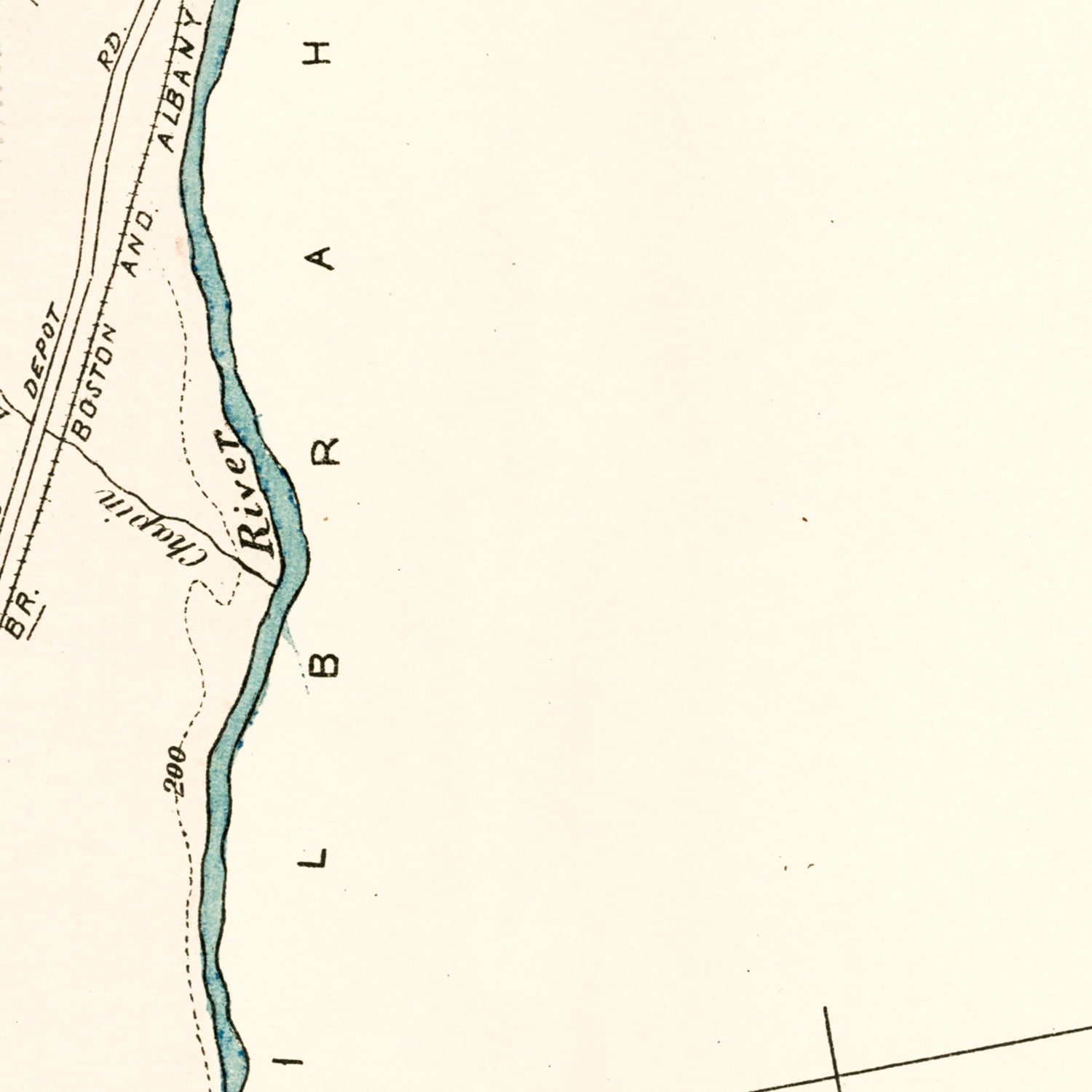 Vintage Map of Carrollton, Illinois 1873