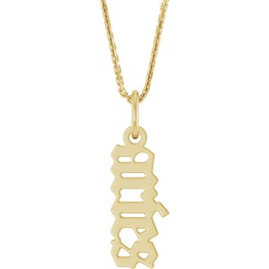 Gothic Zodiac Necklace or Pendant
