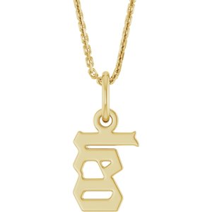 Gothic Zodiac Necklace or Pendant