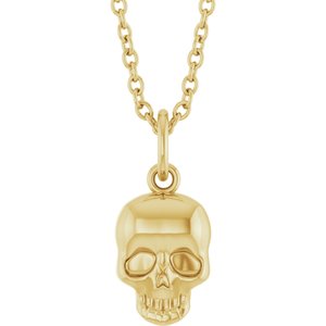 Skull Necklace or Pendant