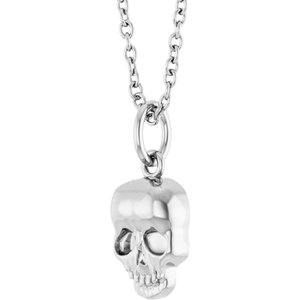 Skull Necklace or Pendant
