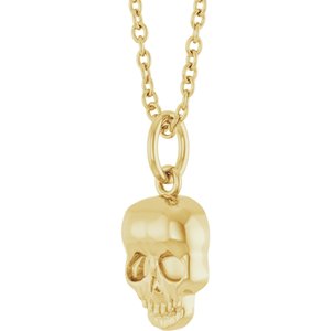 Skull Necklace or Pendant