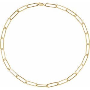 6.2 mm Paperclip-Style Chain