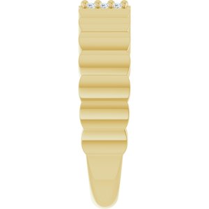 Accented Cigar Ring