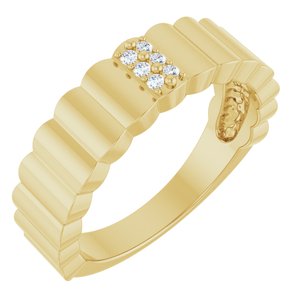 Accented Cigar Ring