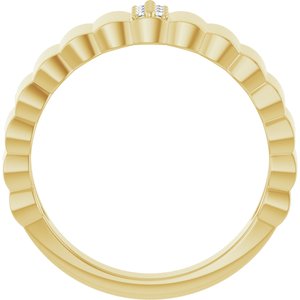 Accented Cigar Ring