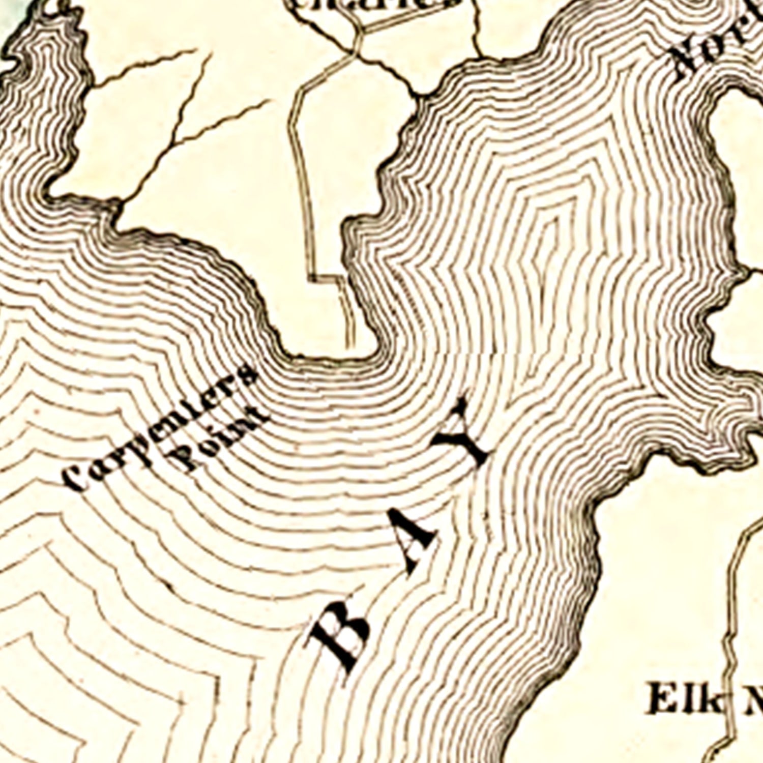 Vintage Map of Cecil County, Maryland 1877