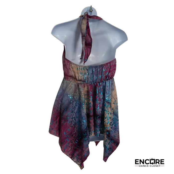 Dreamy Tie-Dye Halter Dress