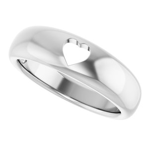 Pierced Heart Ring