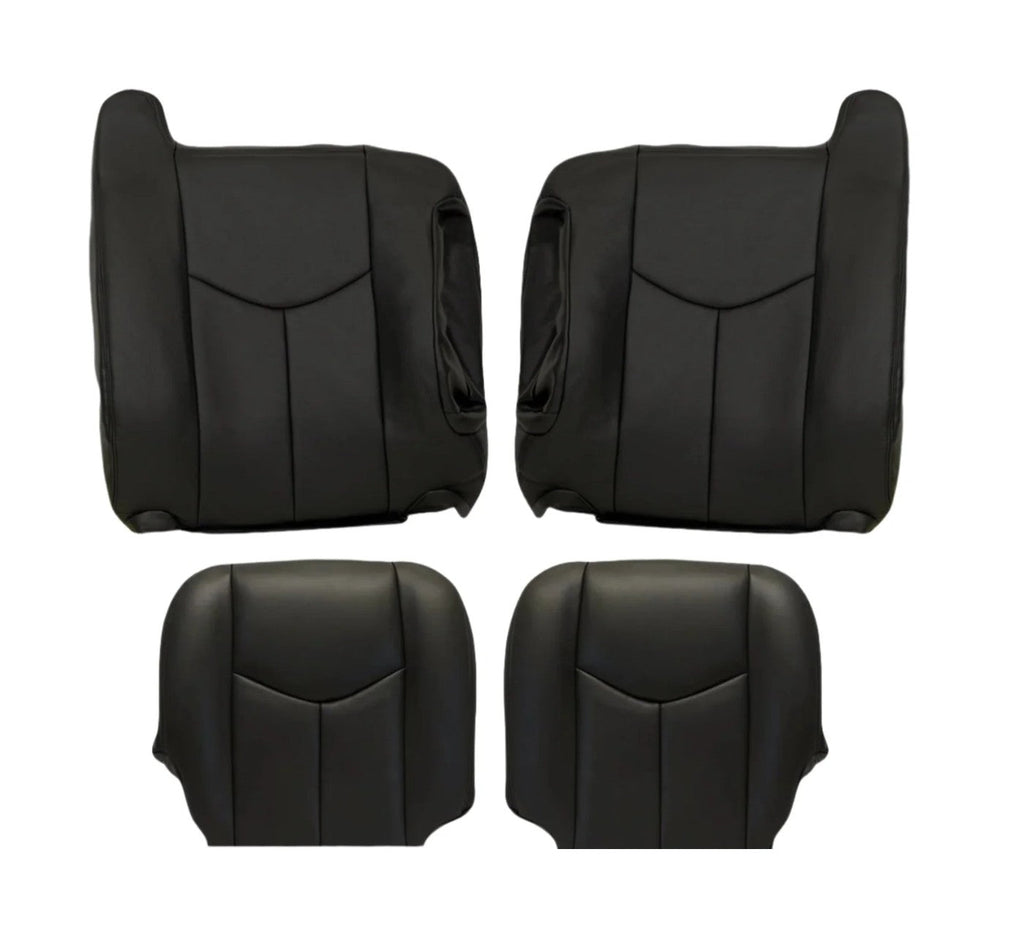 2003-2007 Chevy Silverado/Avalanche Seat Cover in Dark Gray: Choose Leather or Vinyl