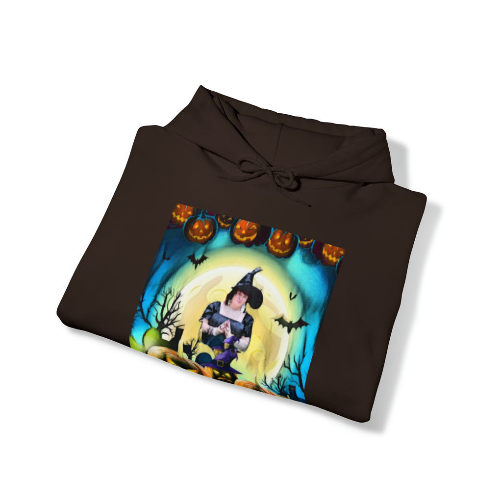 Scary Witch Unisex Heavy Blend™ Hooded Sweatshirt up to 5XL