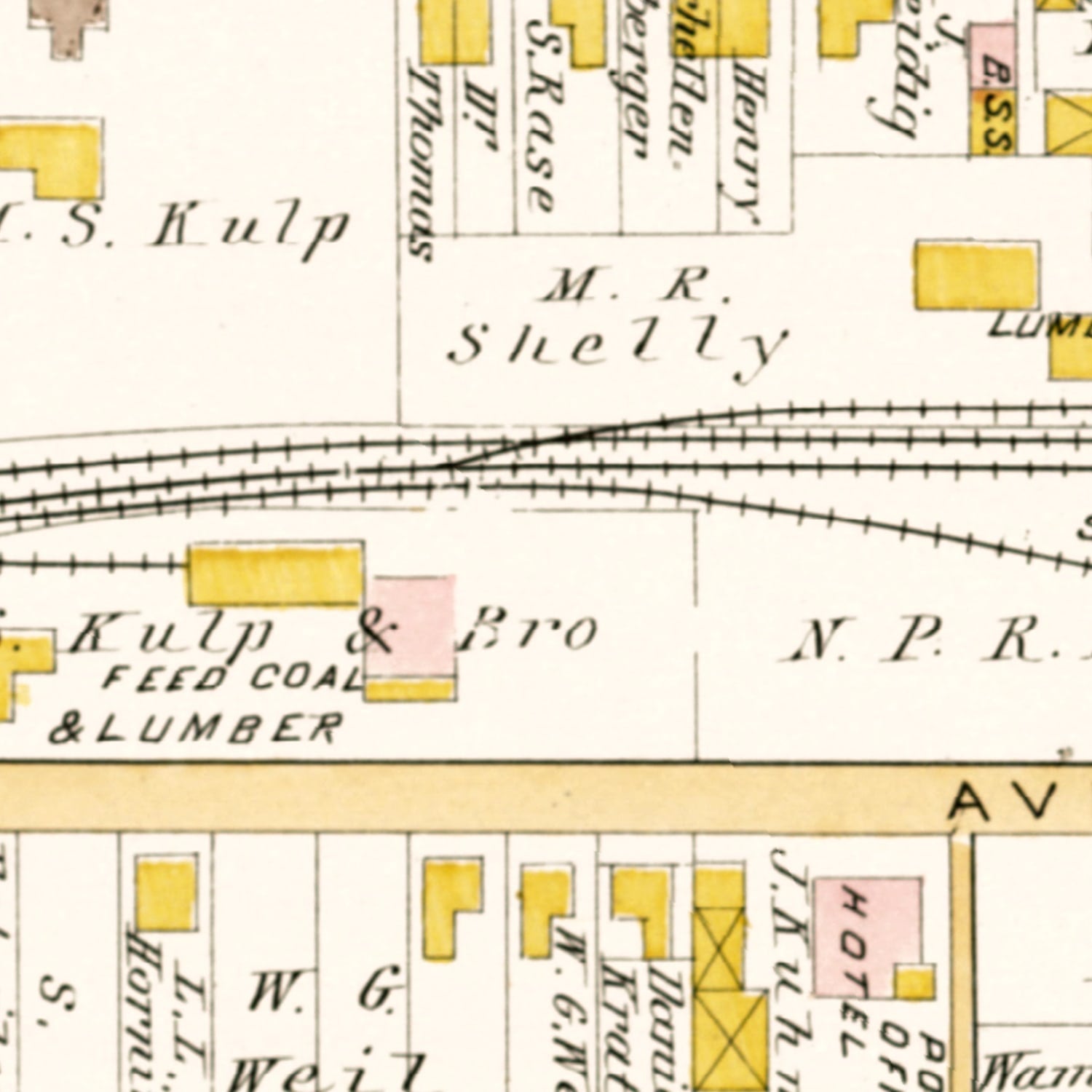 Vintage Map of Telford, Pennsylvania 1891