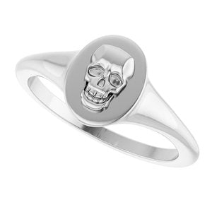 Skull Signet Ring