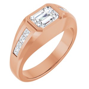 14K Rose Gold 1 5/8 CTW Lab-Grown Diamond Band