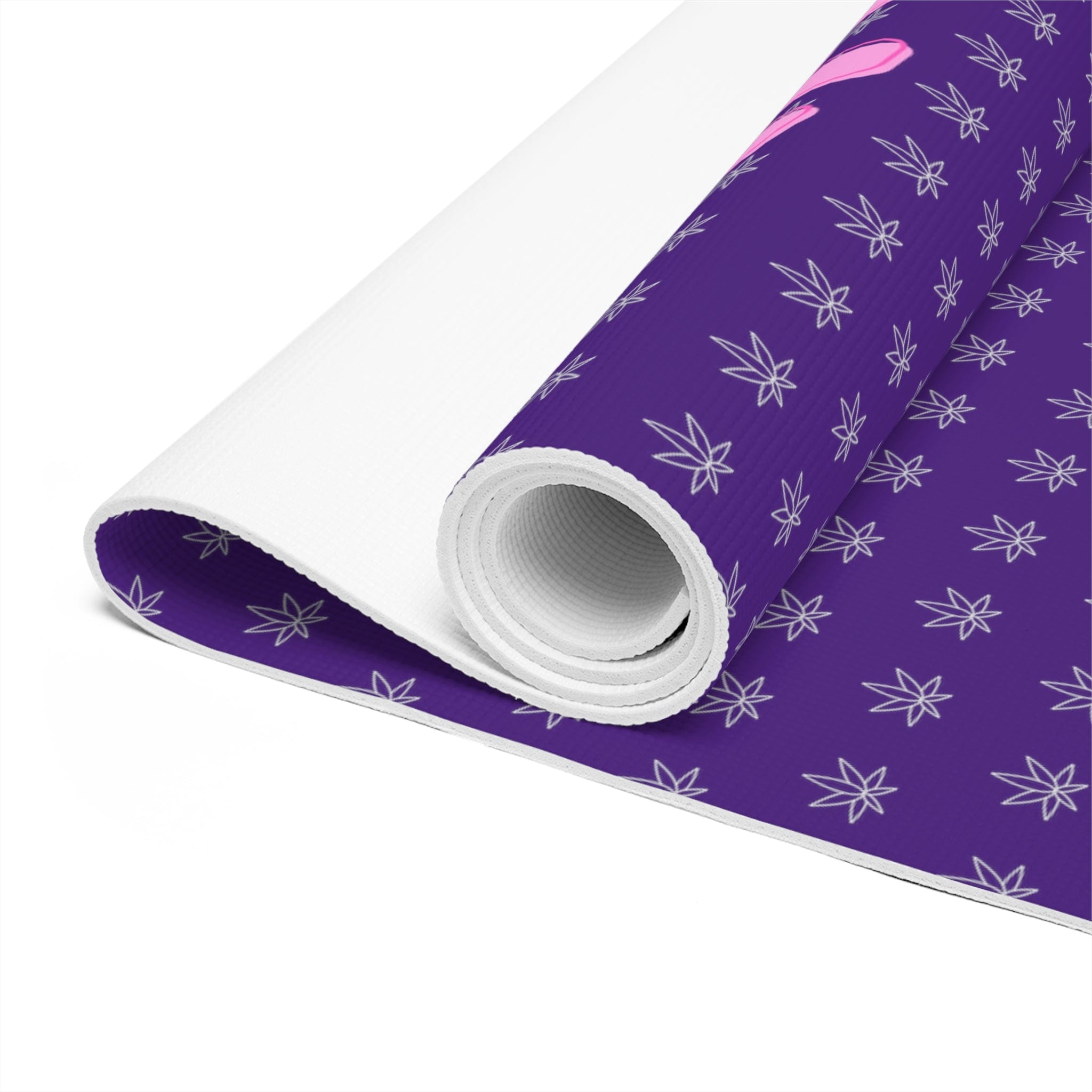 Make It Happen Cannabis, Bong, & Lighter Foam Yoga Mat