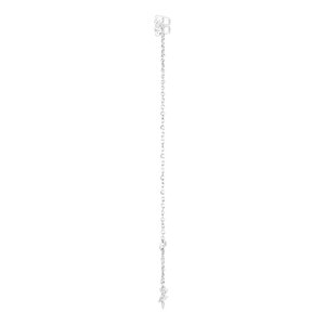 Platinum 4 mm Round Solitaire 6 1/2-7 1/2" Bracelet Mounting – image 5