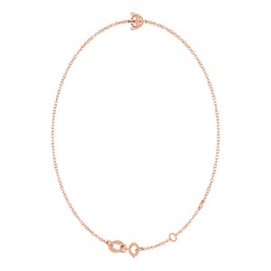 14K Rose Gold 4 mm Round Solitaire 6 1/2-7 1/2" Bracelet Mounting – image 4