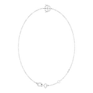 Platinum 6 mm Round Solitaire 6 1/2-7 1/2" Bracelet Mounting – image 4