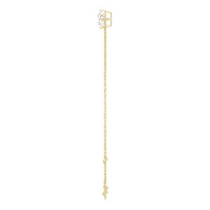 14K Yellow Gold 6 mm Round Solitaire 6 1/2-7 1/2" Bracelet Mounting – image 5