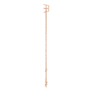 14K Rose Gold 6 mm Round Solitaire 6 1/2-7 1/2" Bracelet Mounting – image 6