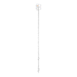 Platinum 6 mm Round Solitaire 6 1/2-7 1/2" Bracelet Mounting – image 5