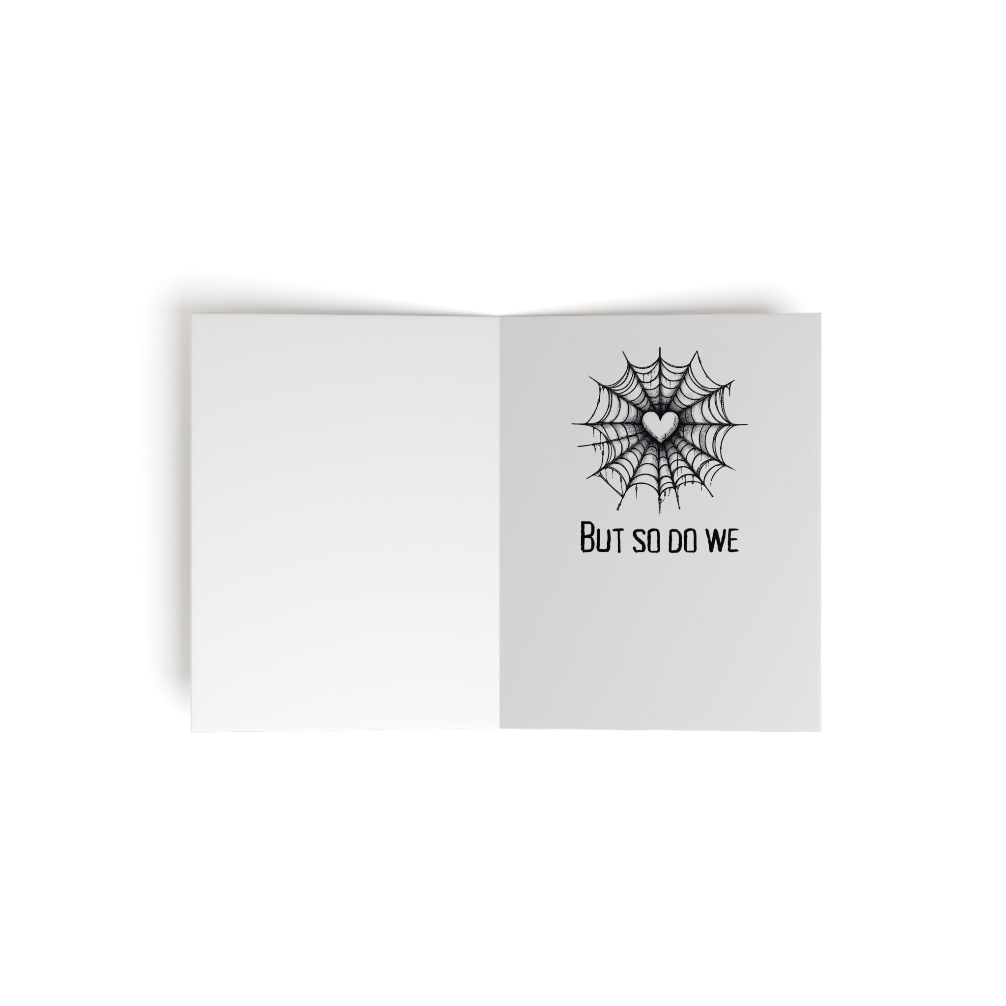 "The Horrors Persist" Romantic Goth Greeting Cards