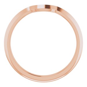 14K Rose Matching Band
