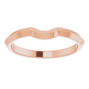14K Rose Matching Band