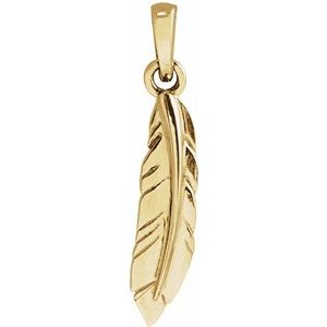 Feather Necklace or Pendant