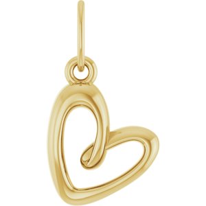 Petite Heart Necklace or Pendant