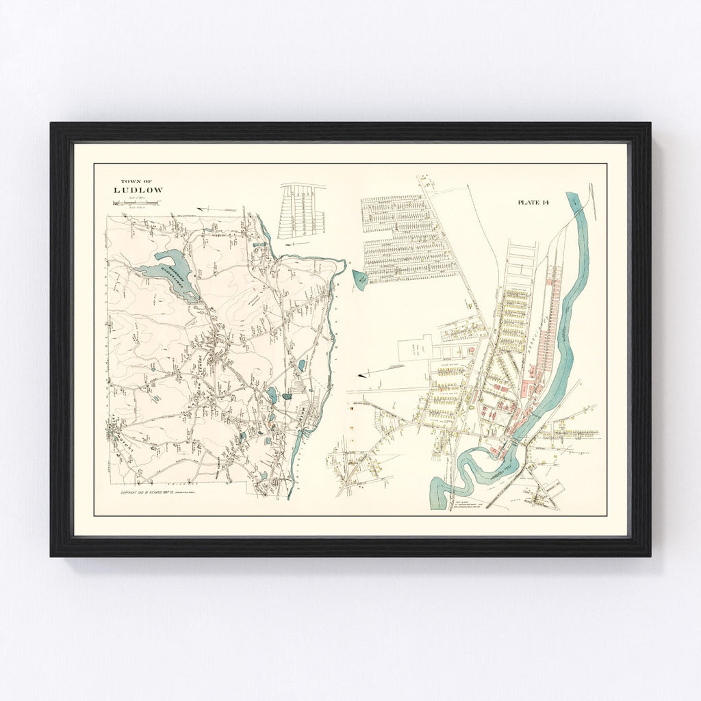 Vintage Map of Grant, Missouri 1902