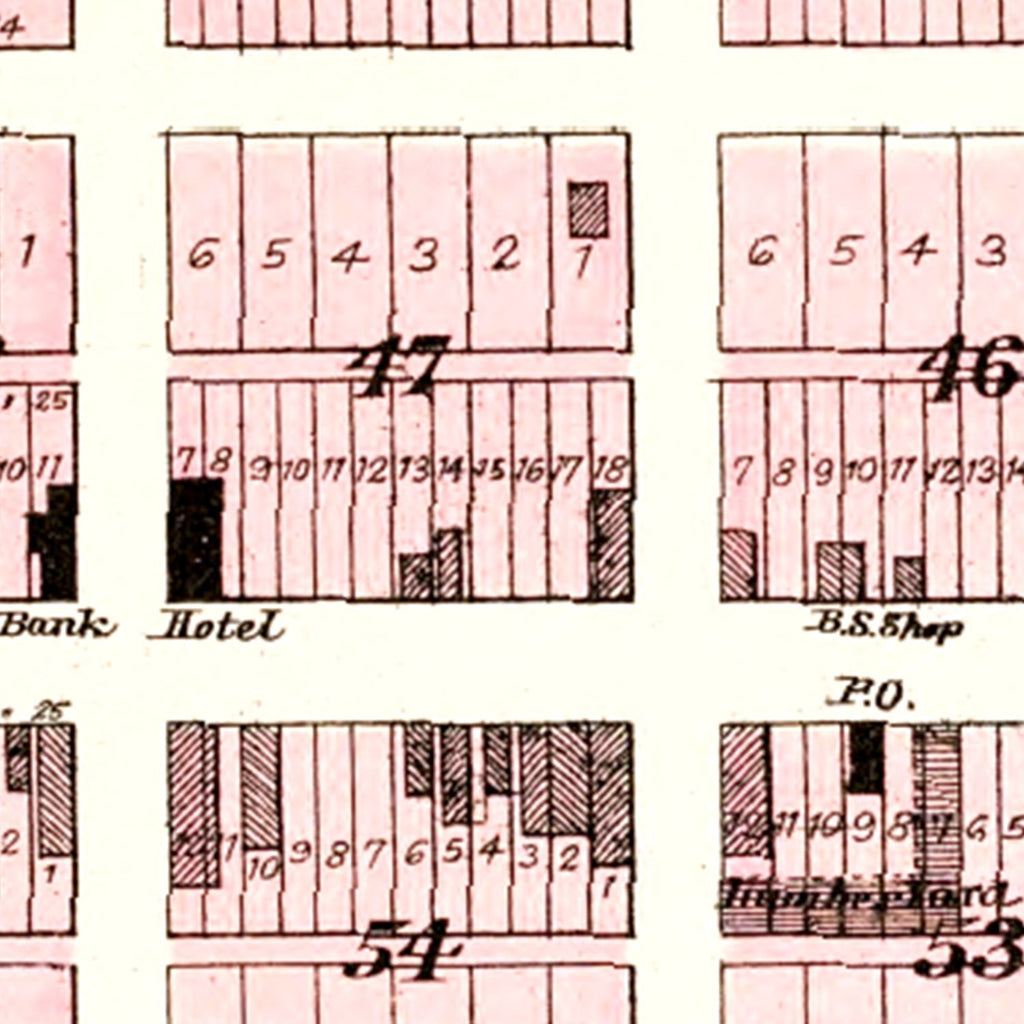 Vintage Map of Bronaugh, Missouri 1903