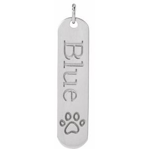Engravable Bar Necklace or Pendant
