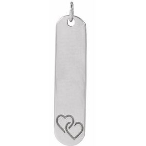 Engravable Bar Necklace or Pendant