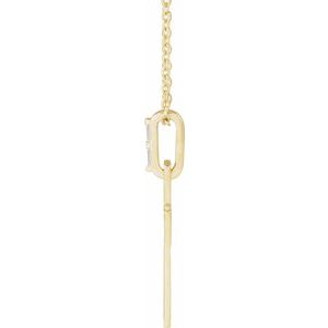 Accented Cross Necklace or Pendant