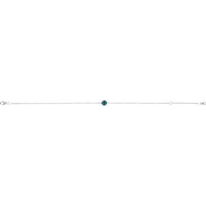 14K White Gold Lab-Grown Alexandrite  6 1/2-7-1/2" Bracelet – image 2