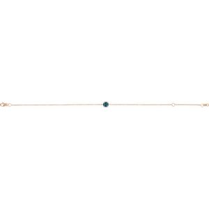 14K Rose Gold Lab-Grown Alexandrite  6 1/2-7-1/2" Bracelet – image 2